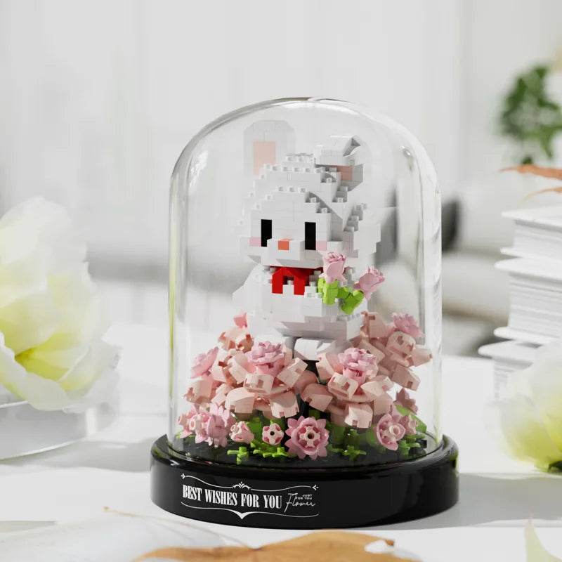 Everlasting Building Blocks Flower Bouquets Boys And Girls - ToylandEU