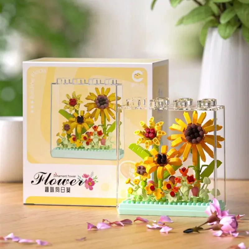  Everlasting Flower Building Block Bouquet Home Decor -  ToylandEU™
