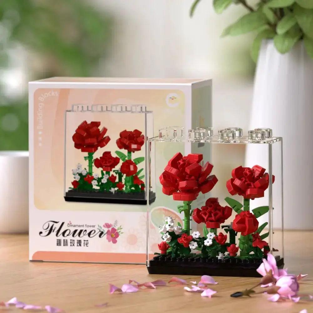  Everlasting Flower Building Block Bouquet Home Decor -  ToylandEU™