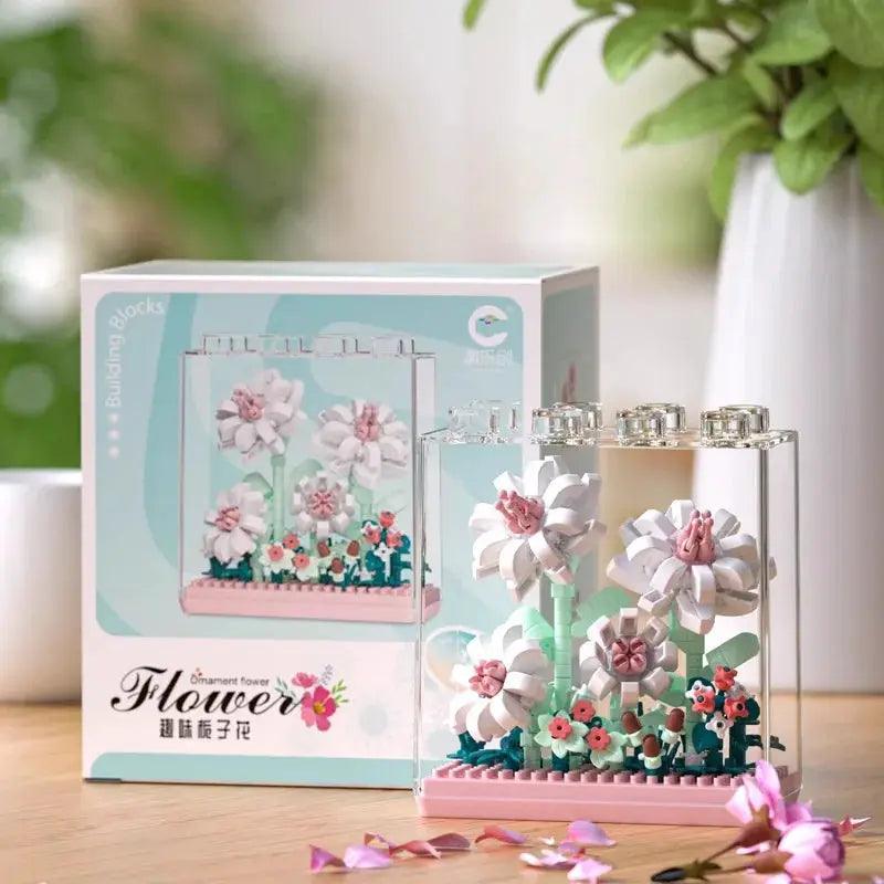  Everlasting Flower Building Block Bouquet Home Decor -  ToylandEU™