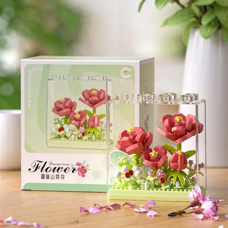  Everlasting Flower Building Block Bouquet Home Decor -  ToylandEU™