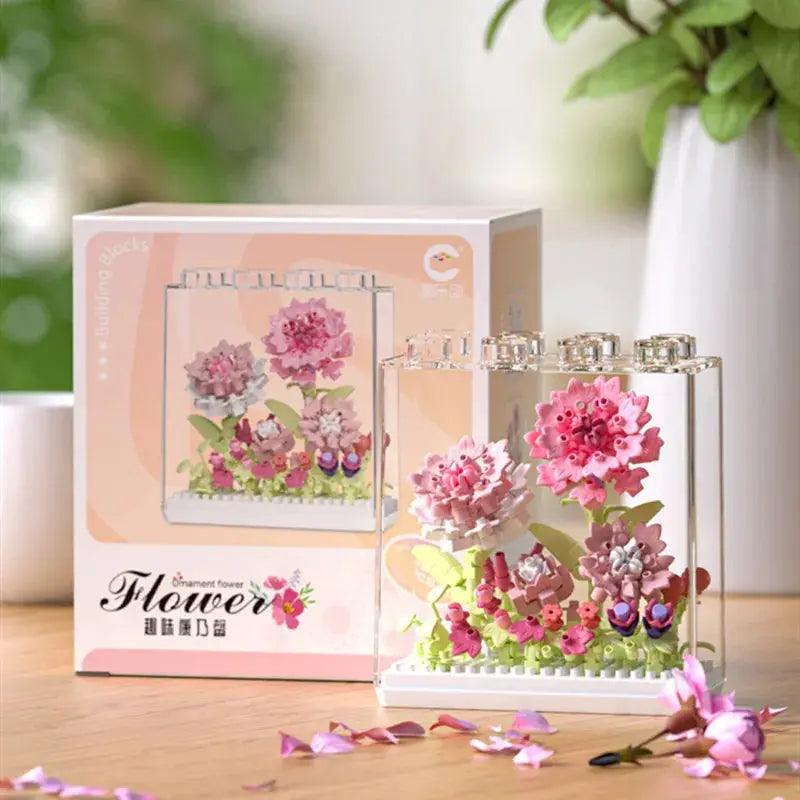  Everlasting Flower Building Block Bouquet Home Decor -  ToylandEU™