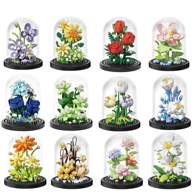 Everlasting Flower Small Particle Building Blocks Brand New - ToylandEU