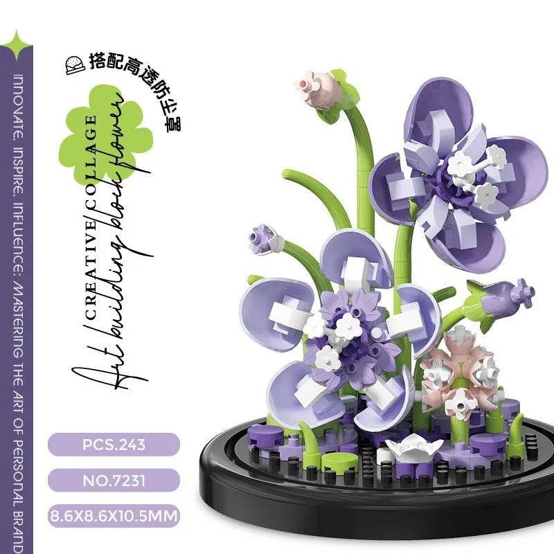 Everlasting Flower Small Particle Building Blocks Brand New - ToylandEU