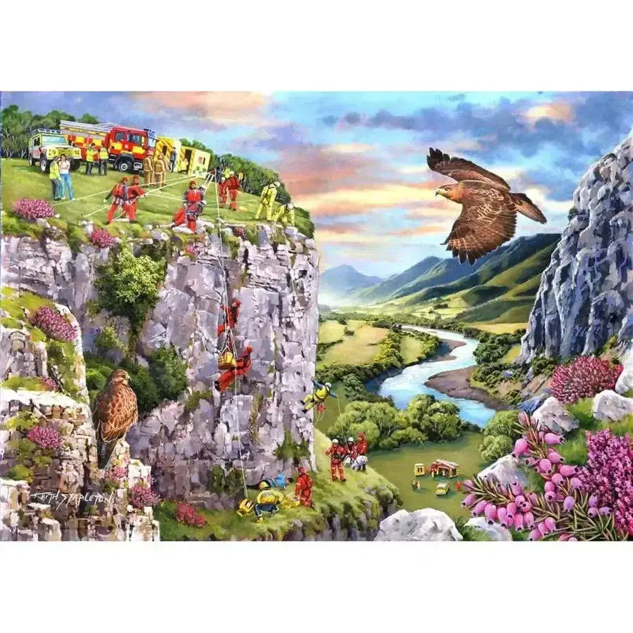 Everyday Heroes Jigsaw Puzzle 1000 Pieces By Keith Stapleton - ToylandEU