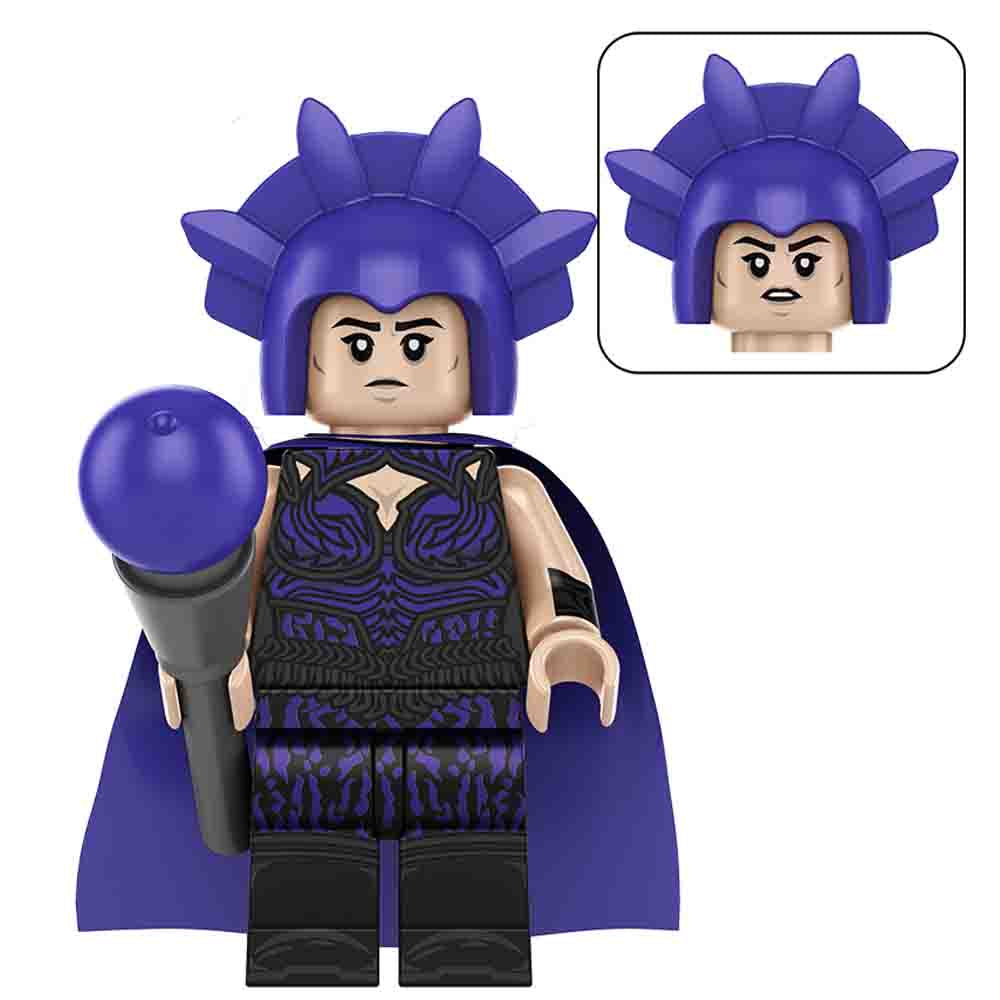 Evil Lyn Minifigure | LEGO Compatible | Toylandeu™