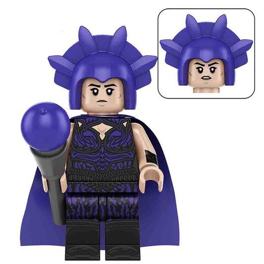 Evil Lyn Minifigure | LEGO Compatible | Toylandeu™