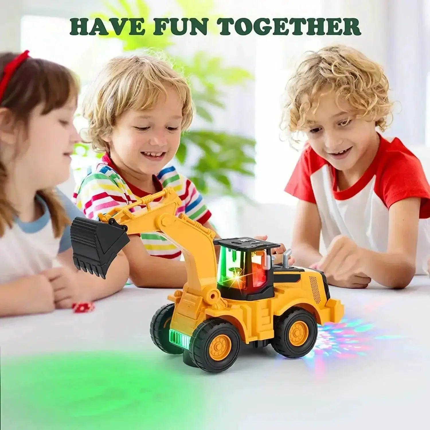  Excavator Truck Kids Toys: Digger Truck with Lights -  ToylandEU™