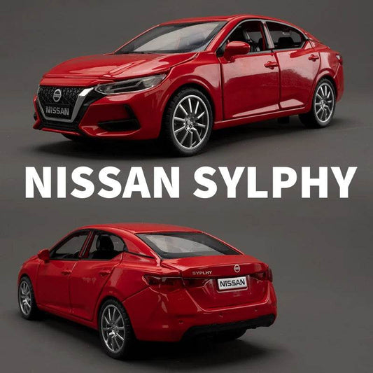 Exciting 1:32 Nissan SYLPHY Alloy Toy Car with Sound and Light Effects - ToylandEU