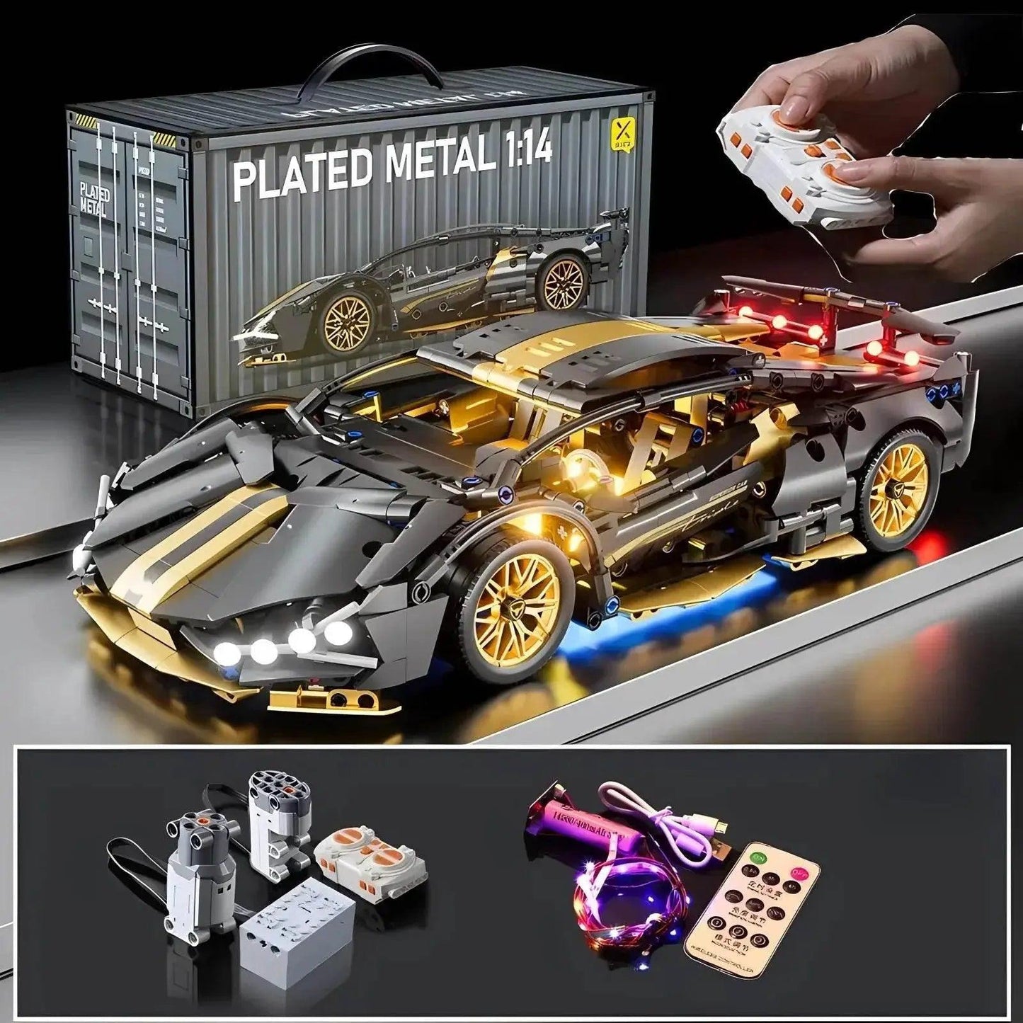  Exciting 1280-Piece Racing Car Model Building Blocks Toyland EU -  ToylandEU™
