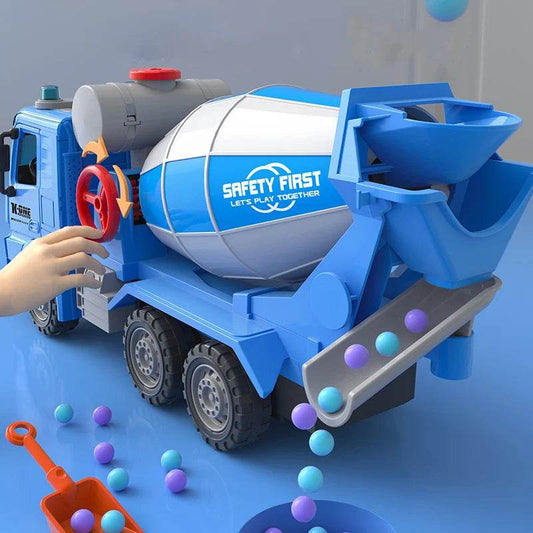 Exciting Engineering Mixer Truck Toy Set for Kids - Lights & Music - ToylandEU