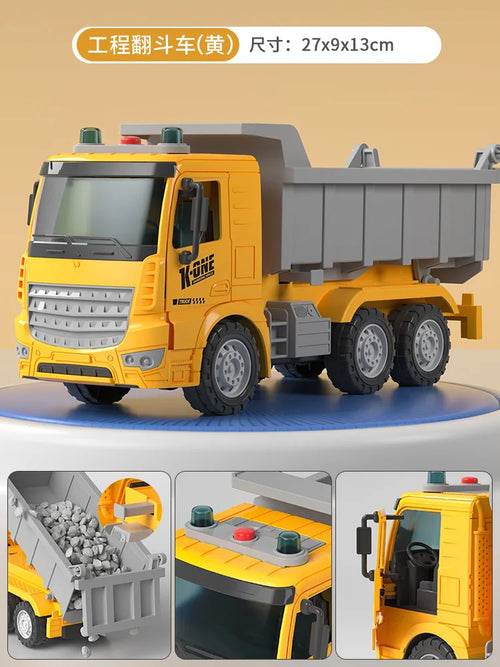 Exciting Engineering Mixer Truck Toy Set for Kids - Lights & Music - ToylandEU