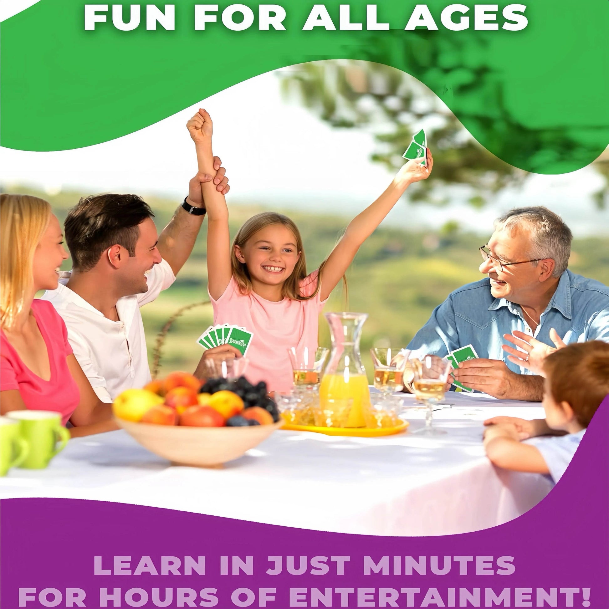 Exciting Family Card Game With Fast-Paced Interactive Play For Kids Ages 4 Plus - ToylandEU