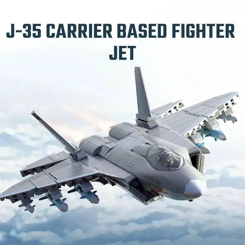  Exciting SEMBO J-35 Fighter Jet Building Blocks Toyland EU -  ToylandEU™