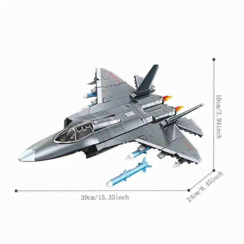  Exciting SEMBO J-35 Fighter Jet Building Blocks Toyland EU -  ToylandEU™