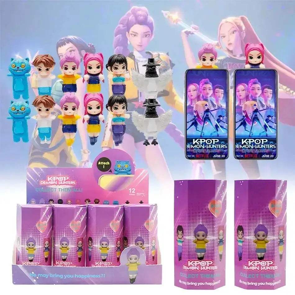 Exclusive Anime Figure Blind Box Collectible Demon Huntrix Gift - ToylandEU