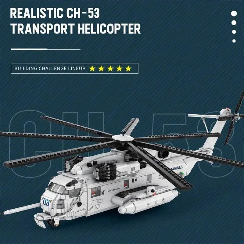  Exclusive CH53E Helicopter Building Blocks Toyland EU -  ToylandEU™