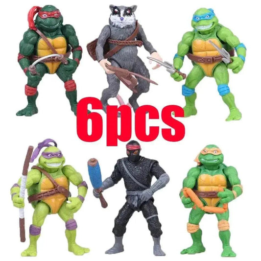  Exclusive TMNT Action Figures 12cm MovablePVC Toyland EU -  ToylandEU™