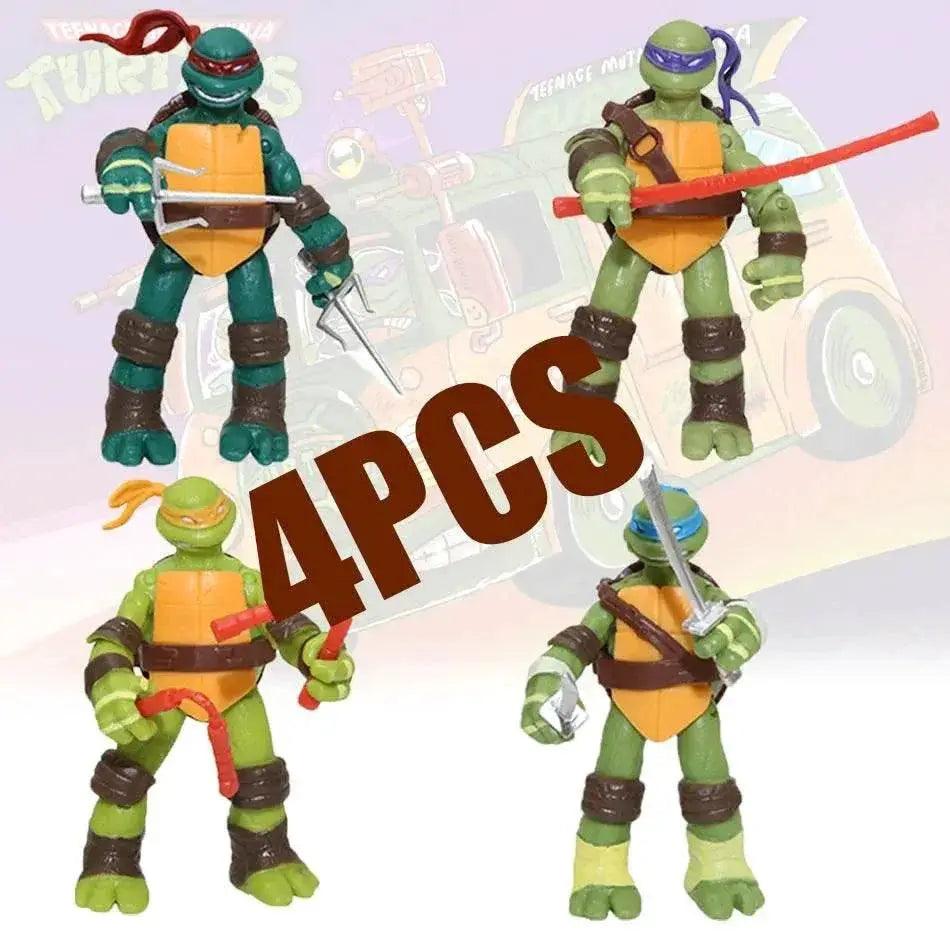  Exclusive TMNT Action Figures 12cm MovablePVC Toyland EU -  ToylandEU™