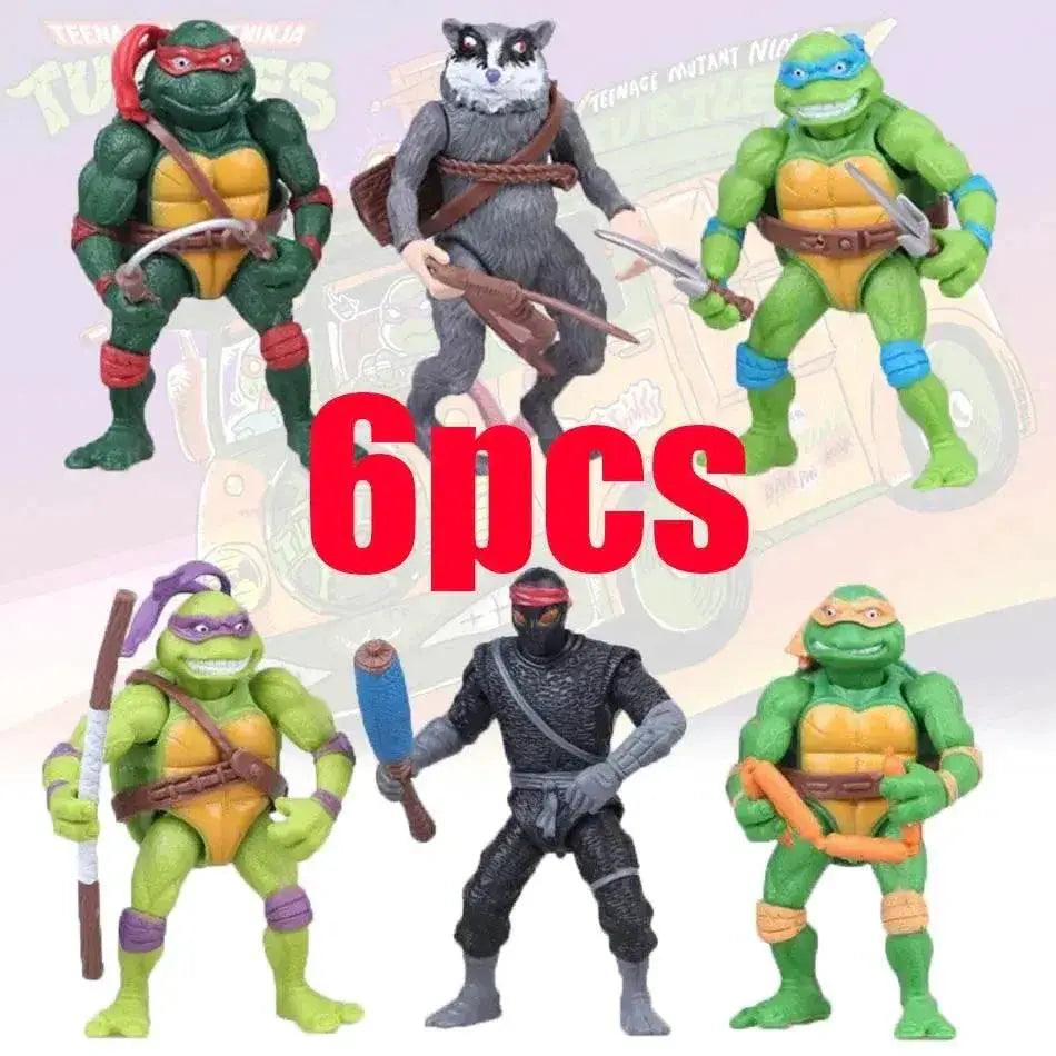  Exclusive TMNT Action Figures 12cm MovablePVC Toyland EU -  ToylandEU™