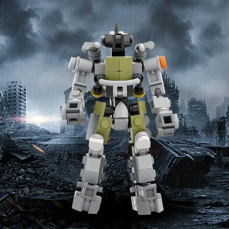 Exoskeleton Mecha Soldier Building Blocks DIY Kids Puzzle Toys - ToylandEU