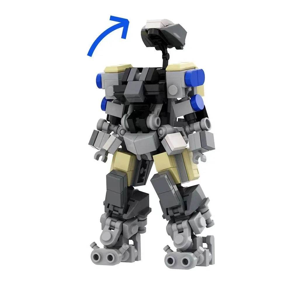 Exoskeleton Mecha Soldier Building Blocks DIY Kids Puzzle Toys - ToylandEU