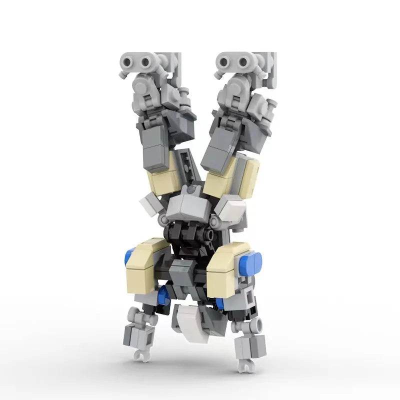 Exoskeleton Mecha Soldier Building Blocks DIY Kids Puzzle Toys - ToylandEU