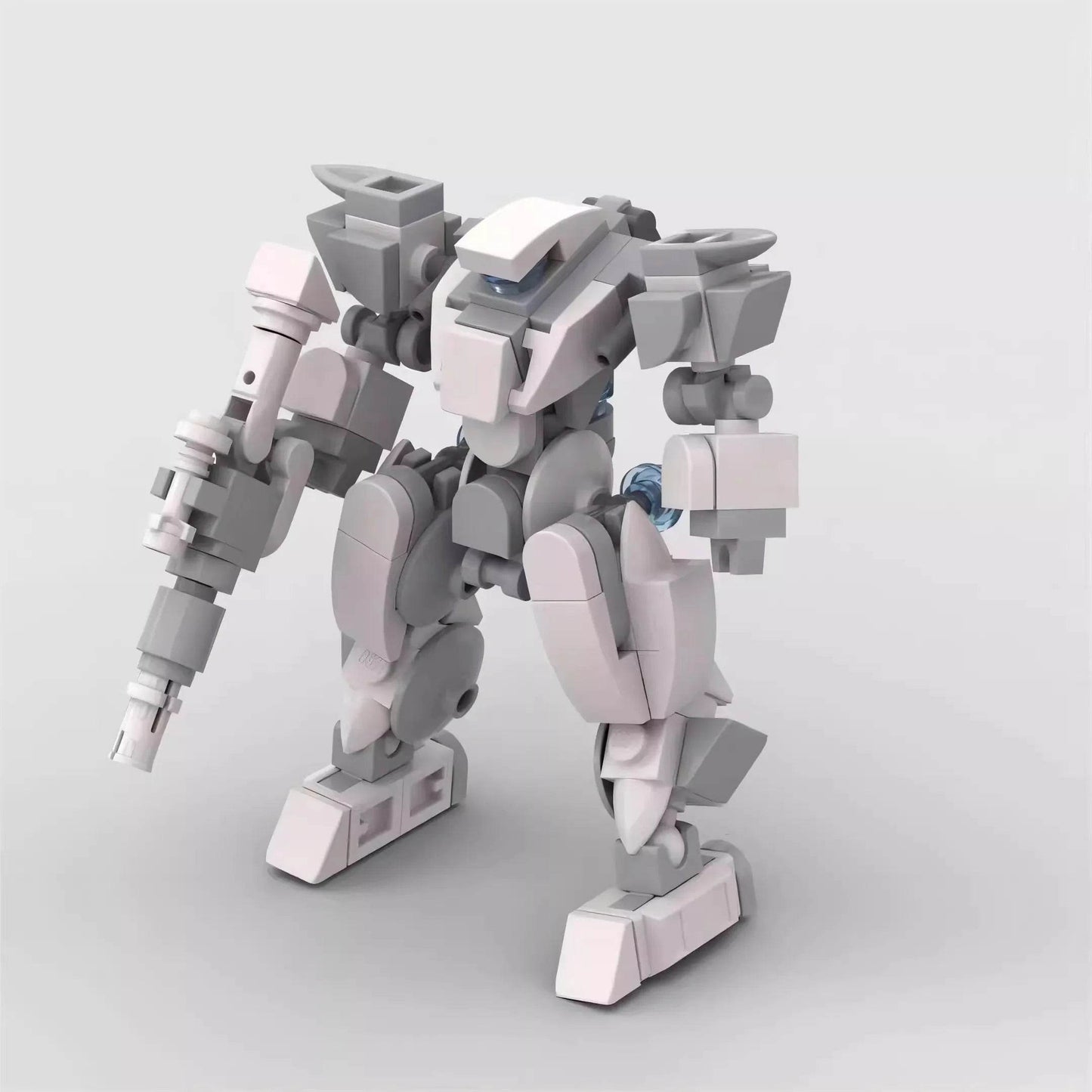 Exoskeleton Mecha Soldier Building Blocks DIY Kids Puzzle Toys - ToylandEU