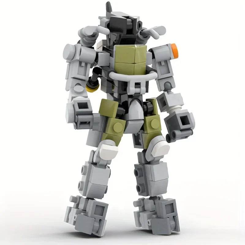Exoskeleton Mecha Soldier Building Blocks DIY Kids Puzzle Toys - ToylandEU