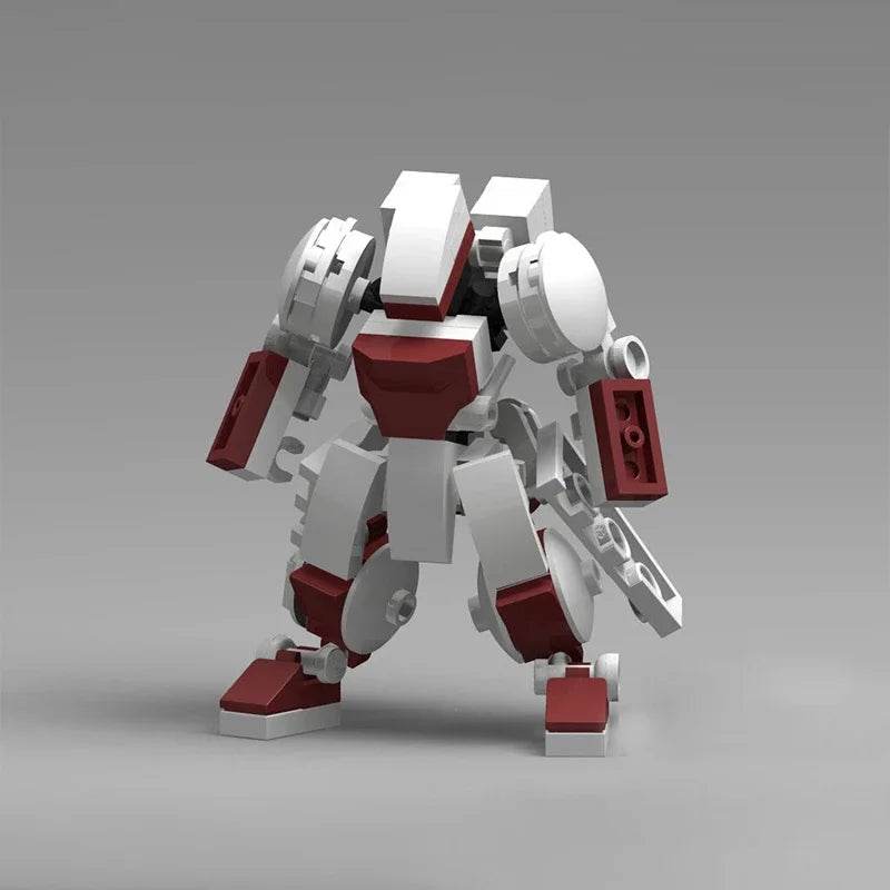 Exoskeleton Model Mini Mech MOC Assembled Robot Puzzle Building Blocks - ToylandEU