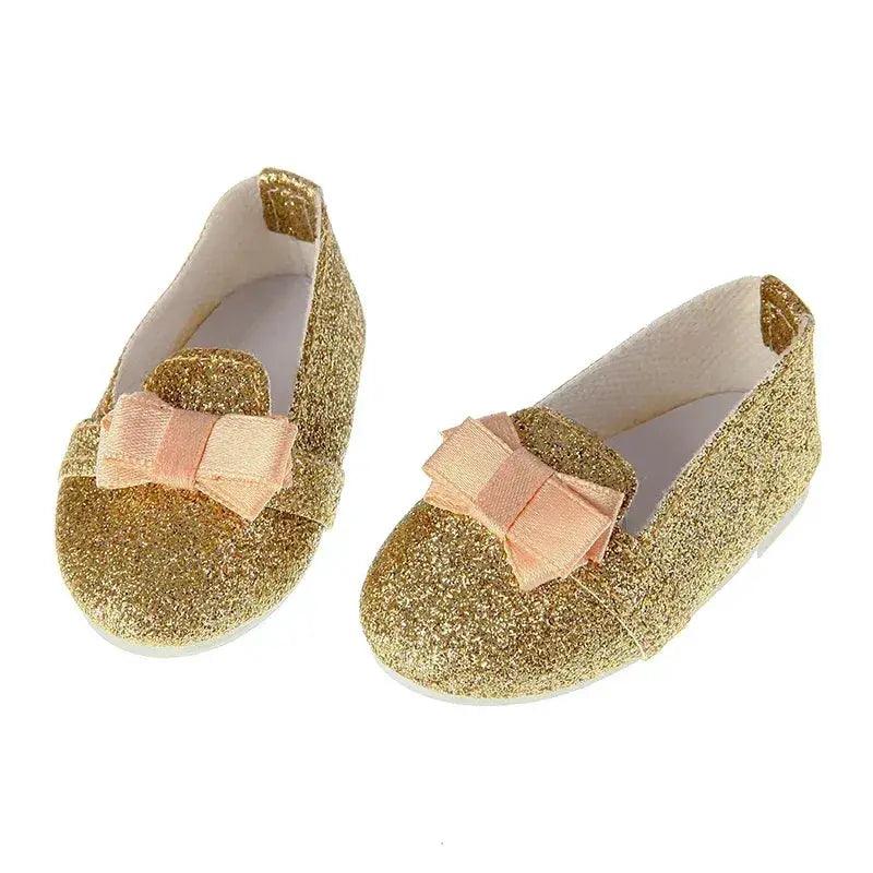  Exquisite Bow Doll Shoes 18 Inch American Girl Comfort -  ToylandEU™