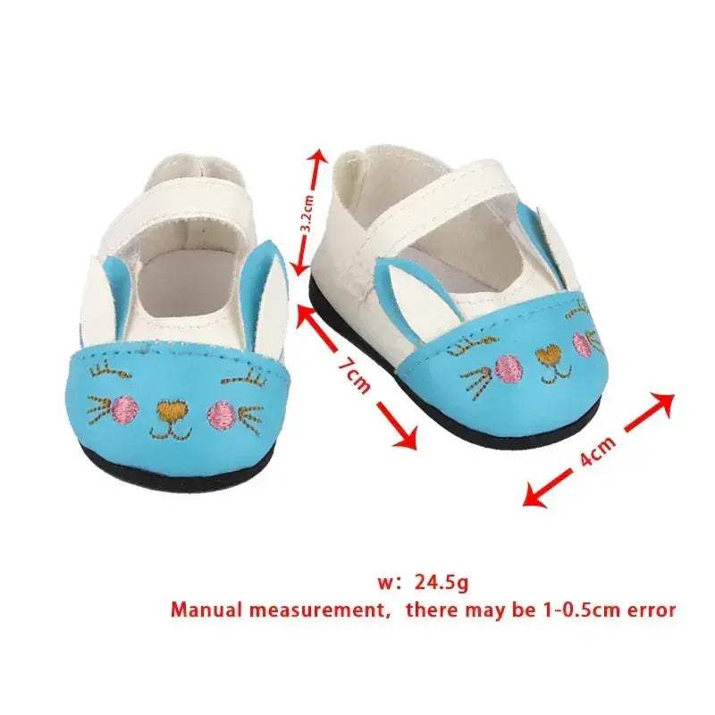  Exquisite Bow Doll Shoes 18 Inch American Girl Comfort -  ToylandEU™