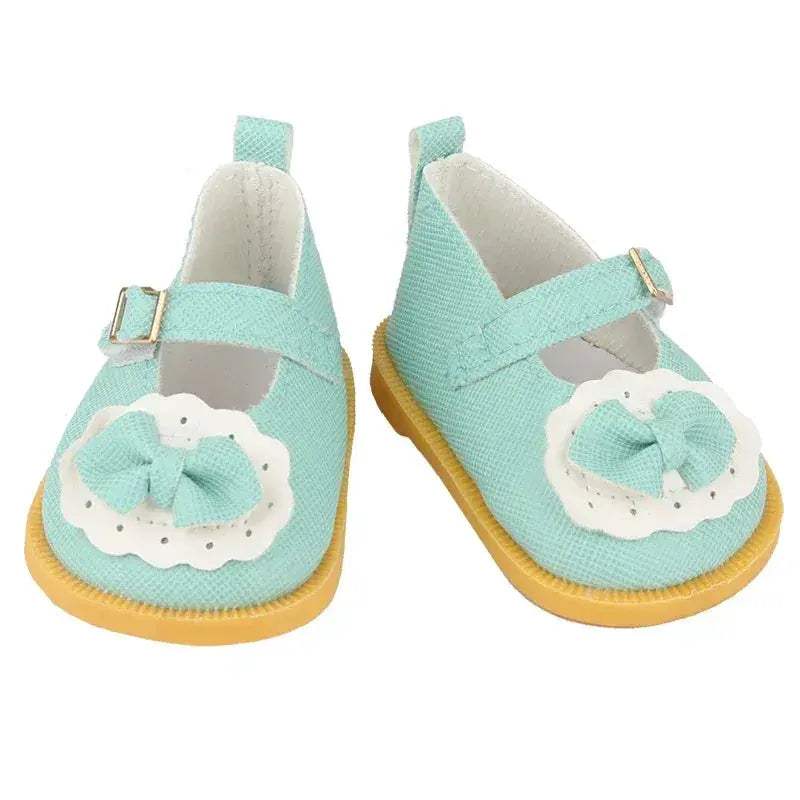  Exquisite Bow Doll Shoes 18 Inch American Girl Comfort -  ToylandEU™