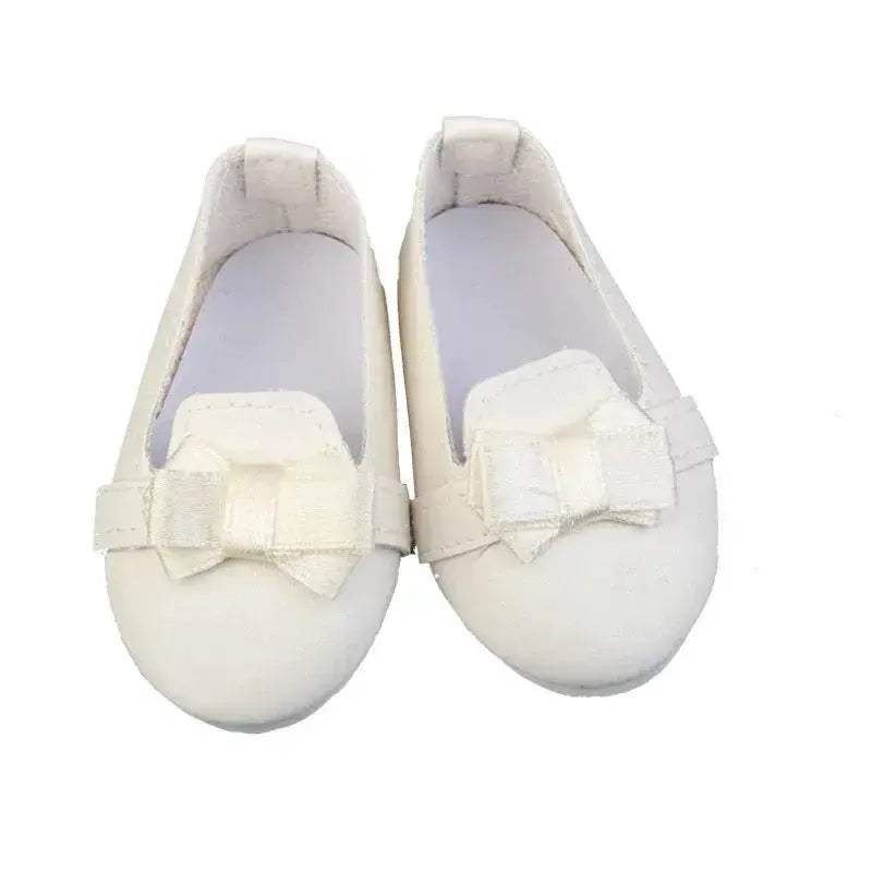 Exquisite Bow Doll Shoes 18 Inch American Girl Dolls - ToylandEU