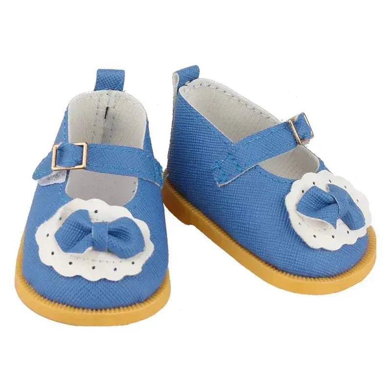 Exquisite Bow Doll Shoes 18 Inch American Girl Dolls - ToylandEU