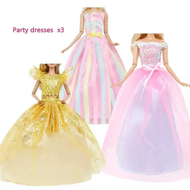 Extensive Doll Accessories Wardrobe Set With 73 Pieces - ToylandEU