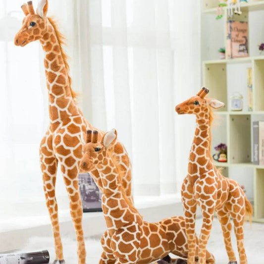 Extra-Large Cuddly Giraffe Plush Toy - Perfect Gift for Kids! - ToylandEU