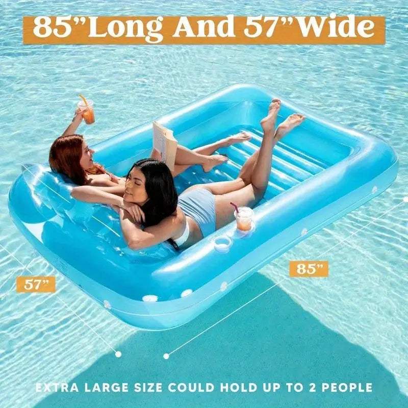  Extra Large Inflatable Pool Lounger For Sunbathing PVC -  ToylandEU™