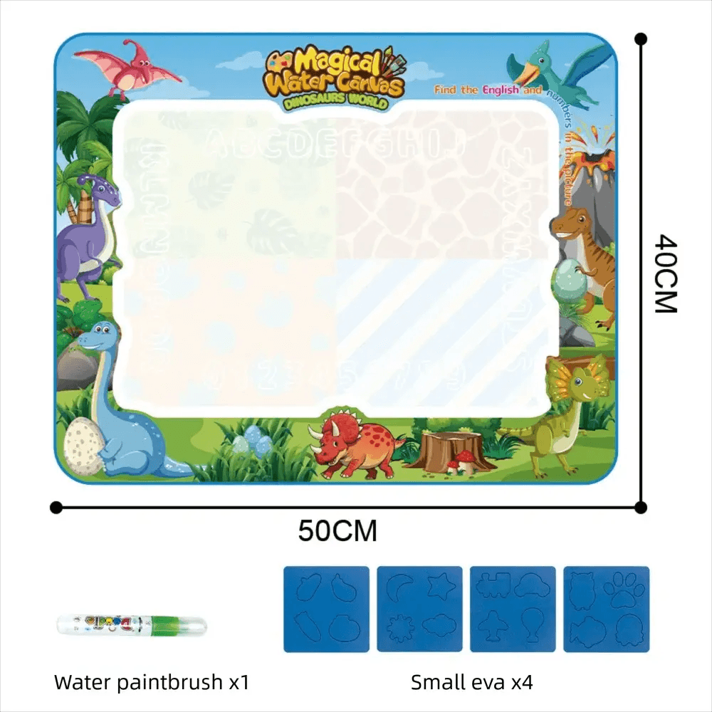 Magic Water Drawing Mat Extra Large Water Doodle Toy Set Painting Board Children Educational Toys Gift for Kids Multiple Size - ToylandEU