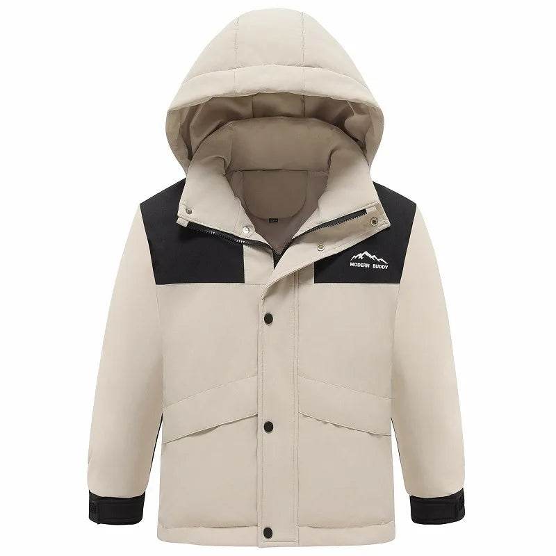 Extreme Cold Kids Down Jacket Waterproof Hooded For Boys - ToylandEU