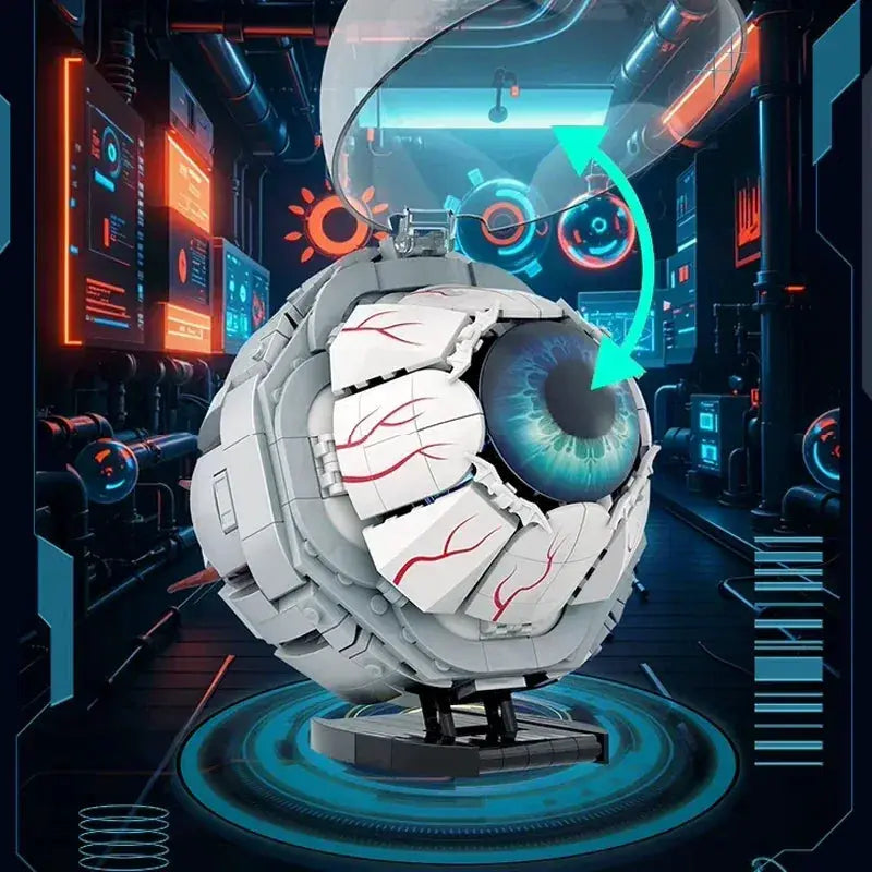 Eye Anatomy Building Blocks Eyeball Model Educational Toy - ToylandEU