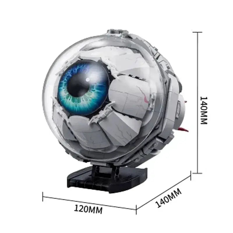 Eye Anatomy Building Blocks Eyeball Model Educational Toy - ToylandEU