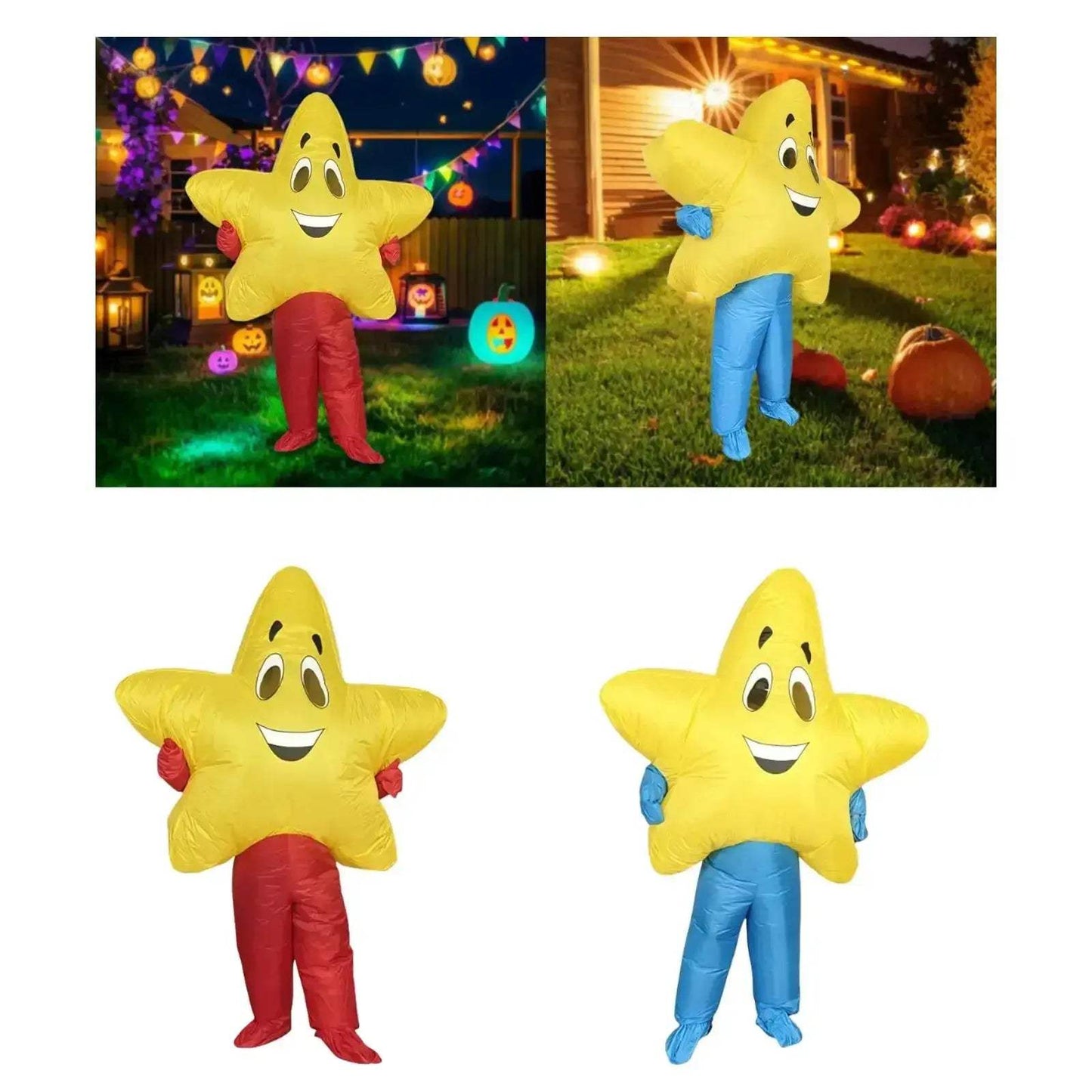 Eye Catching Inflatable Five Point Star Costume For Halloween - ToylandEU