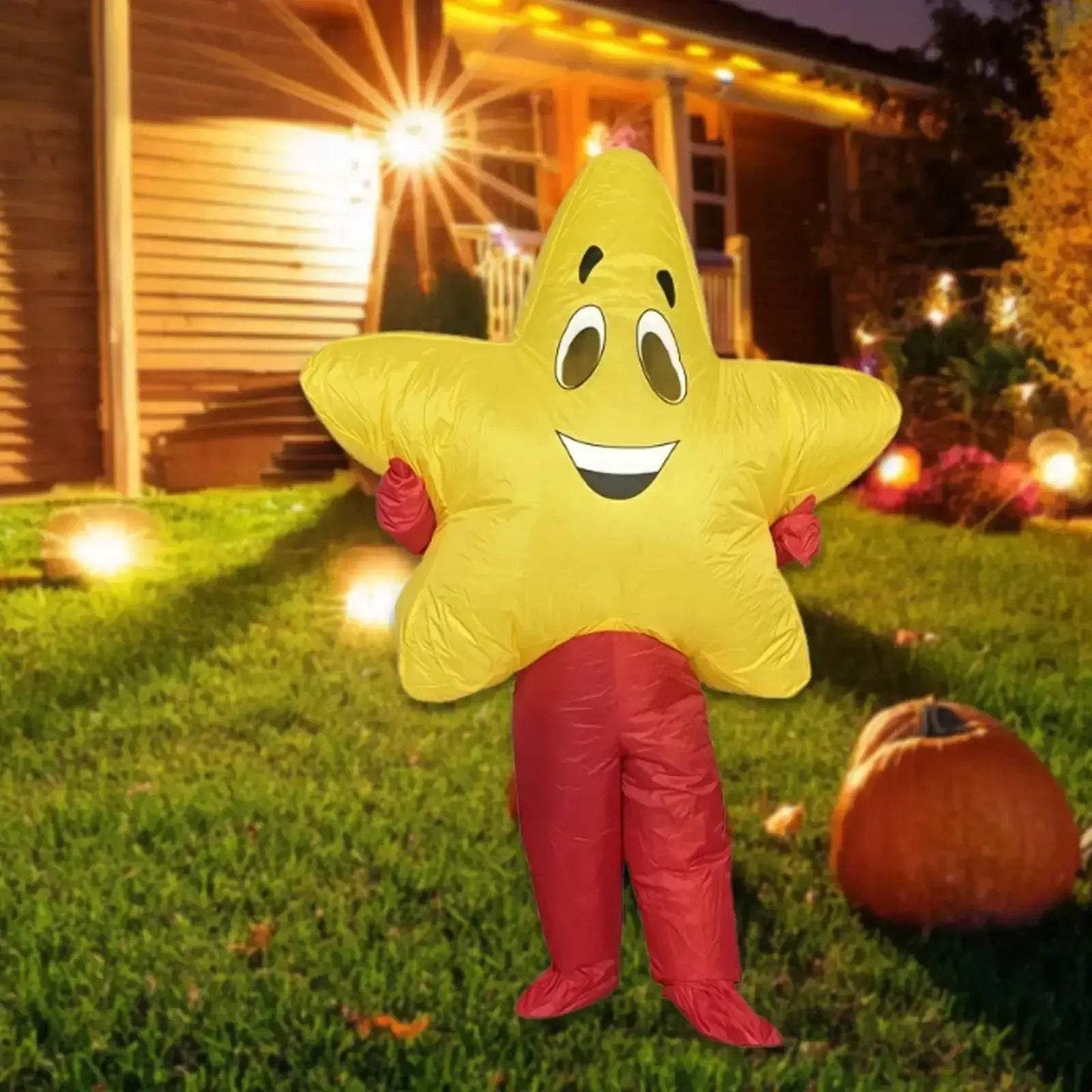 Eye Catching Inflatable Five Point Star Costume For Halloween - ToylandEU