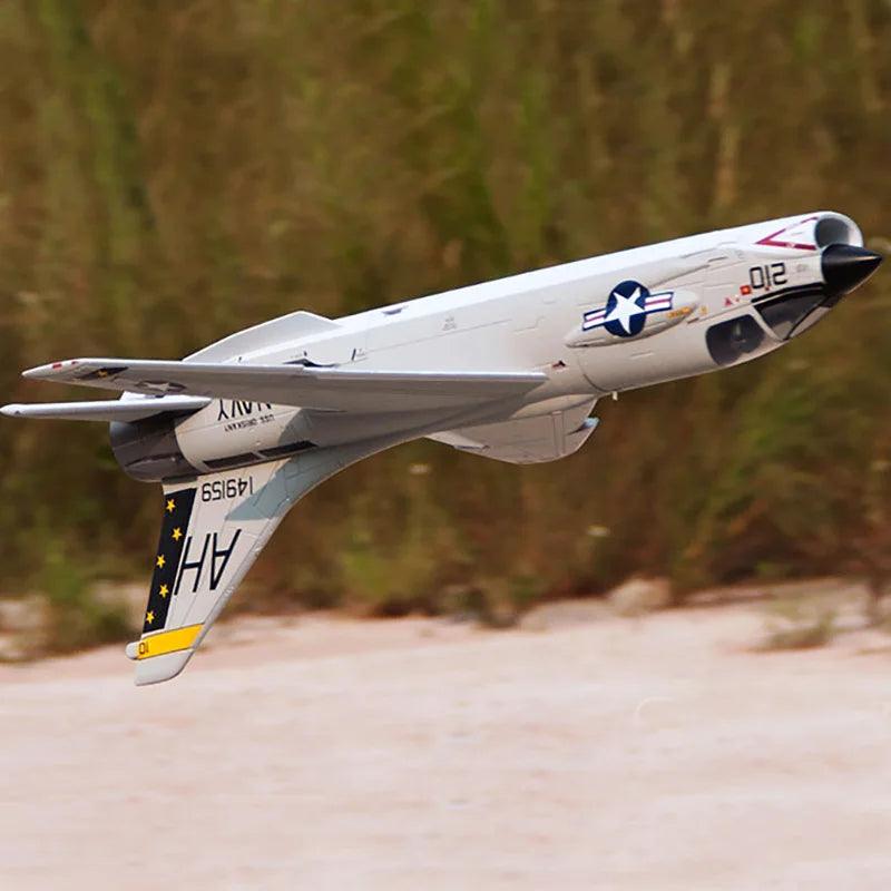 F-8E Crusader Rc Jet | 64Mm Turbo Fan Pnp | Toylandeu