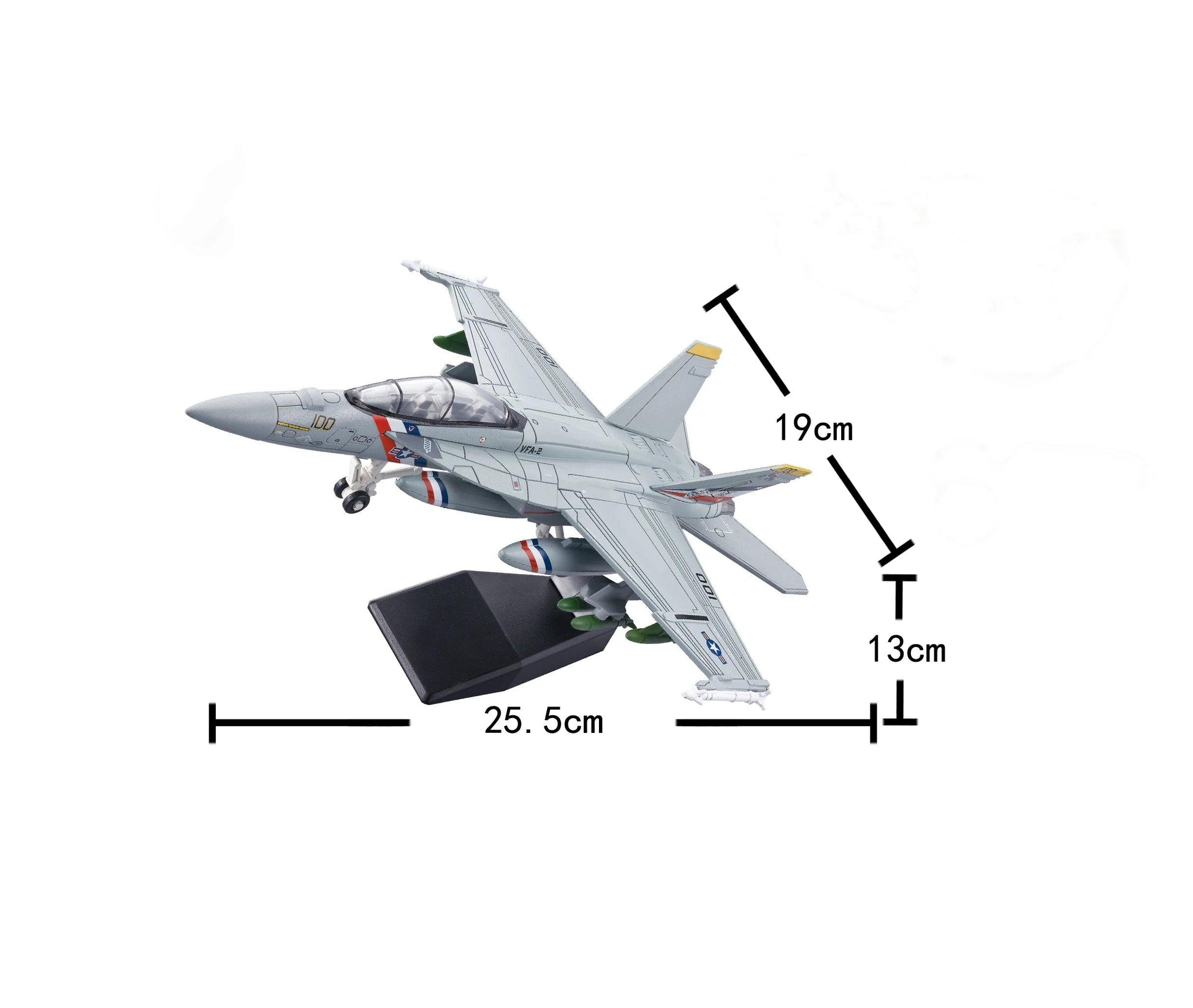 F A 18 Super Hornet Model | 1:72 Scale | Toylandeu