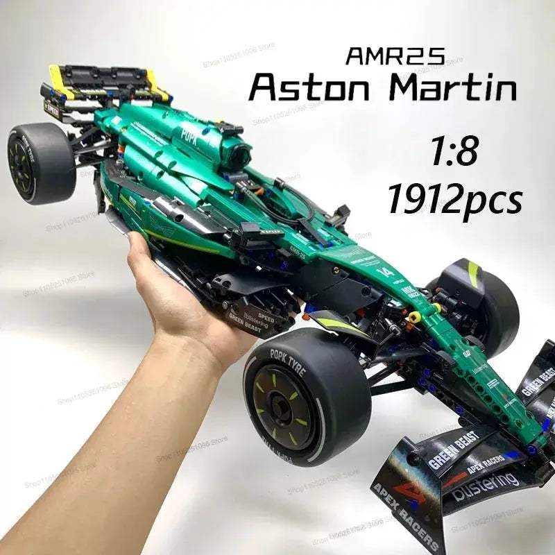 F1 Car Building Blocks DIY Assembly Kit For Boys - ToylandEU