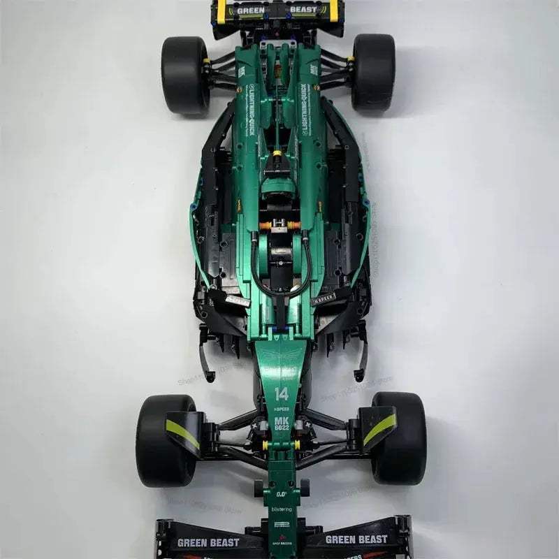 F1 Car Building Blocks DIY Assembly Kit For Boys - ToylandEU