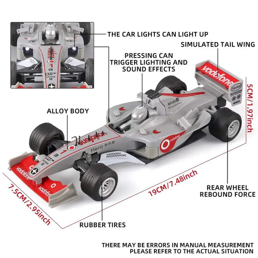  F1 Diecast Racing Car 1 32 Scale Realistic Sound -  ToylandEU™