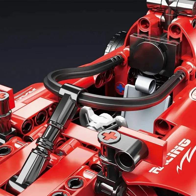  F1 Racing Car Building Blocks Educational Kit MOC -  ToylandEU™